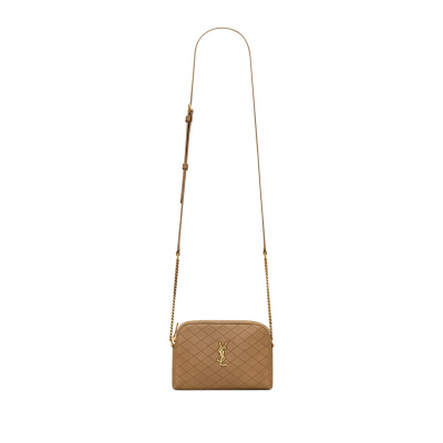 YSL GABY ZIPPED POUCH IN QUILTED LAMBSKIN 7336671EL072760 (18*13*3.5cm)